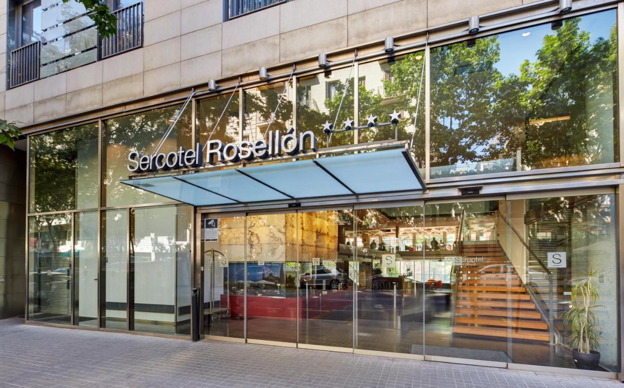 Sercotel Hotel Rosellon Barcelona Exteriör bild